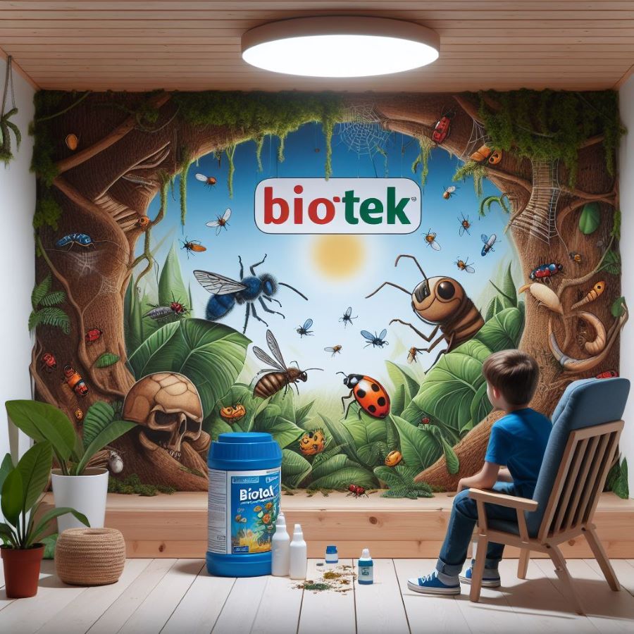 Biotek แก้ปัญหาแมลงกวนใจ